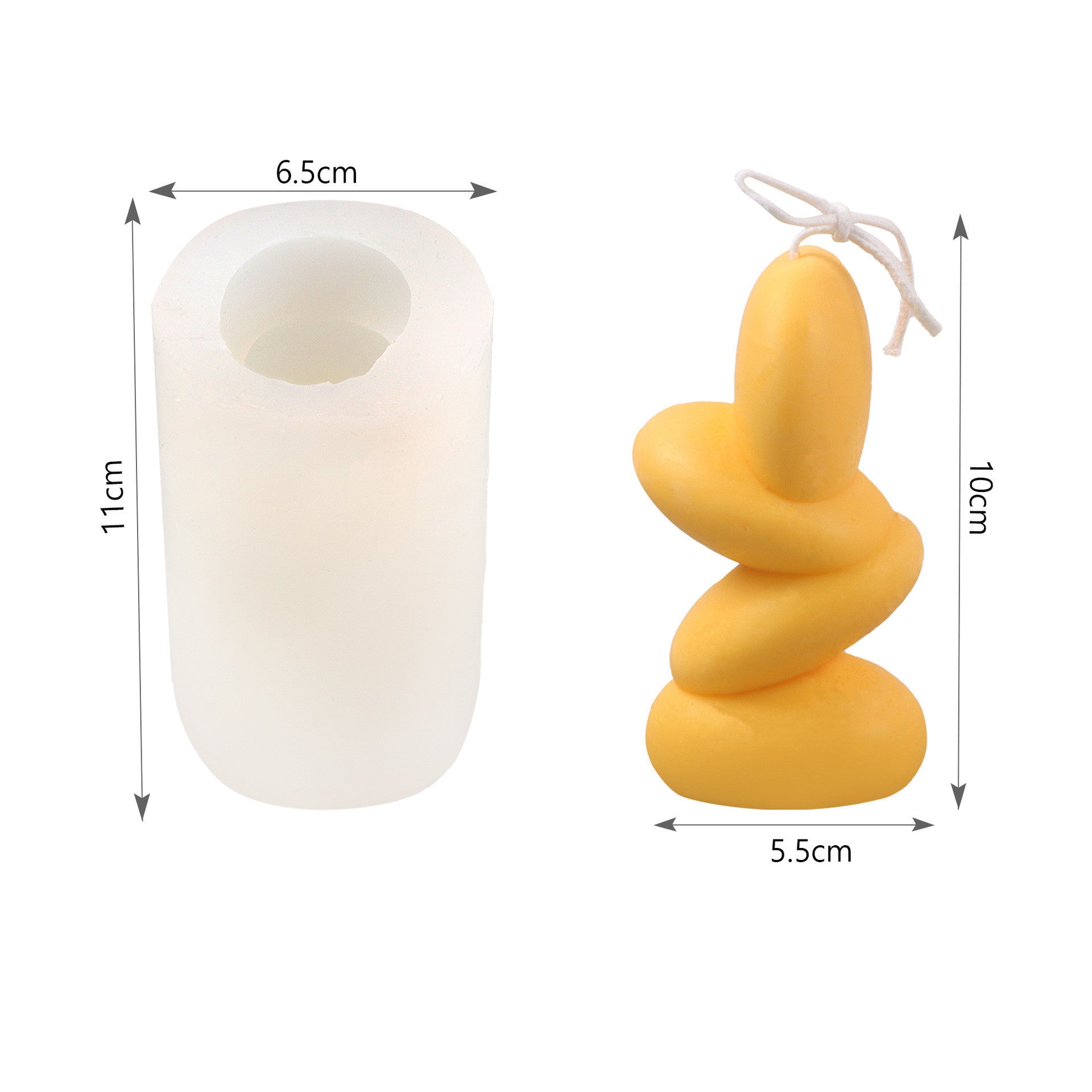 Polygonal Silicone Geometric Magic Ball Candle Mold