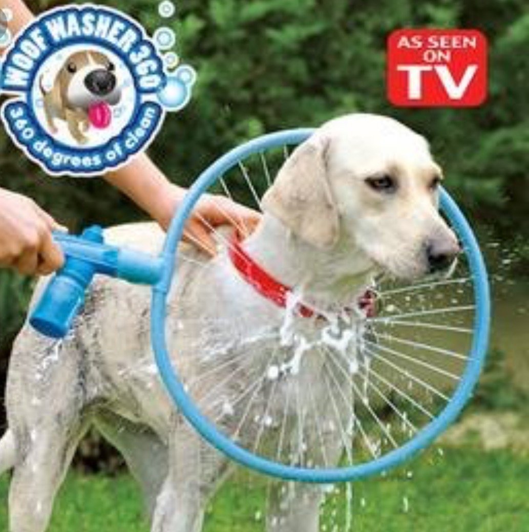 Fully automatic 360 degree pet supplies bath ring - EL CHEG