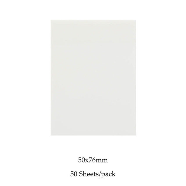 Transparent Sticky Note Pads Waterproof Self-Adhesive Mem