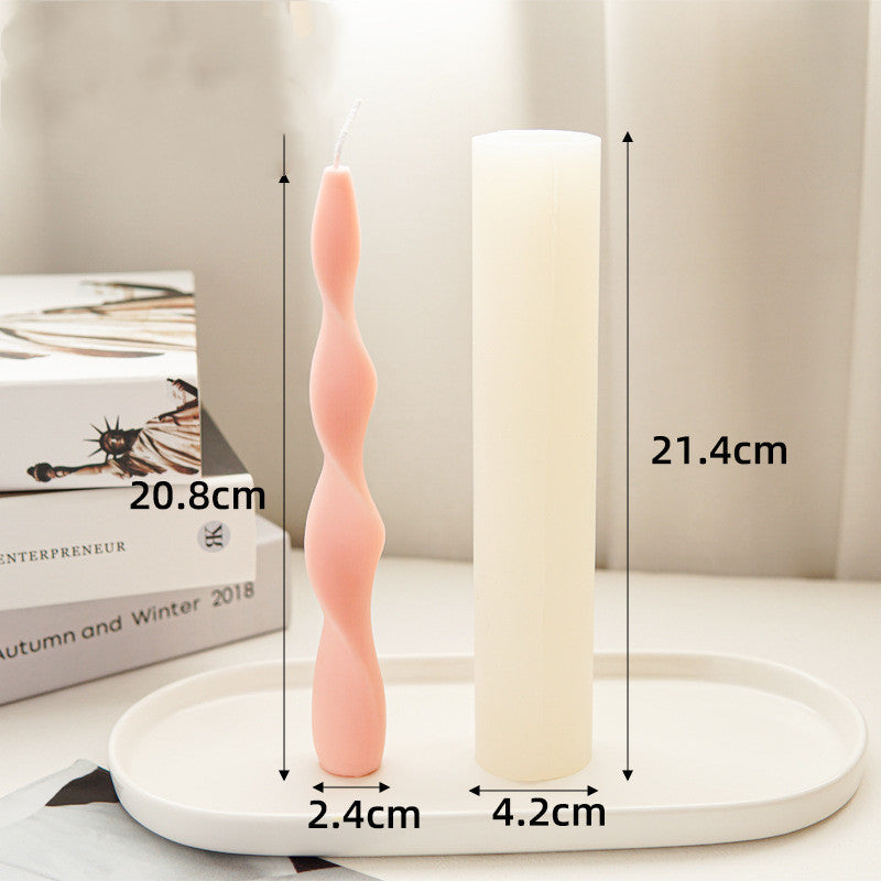 Polygonal Silicone Geometric Magic Ball Candle Mold
