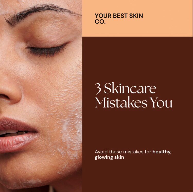 3 Common Skincare Mistakes That Cause Acne & Dark Spots
