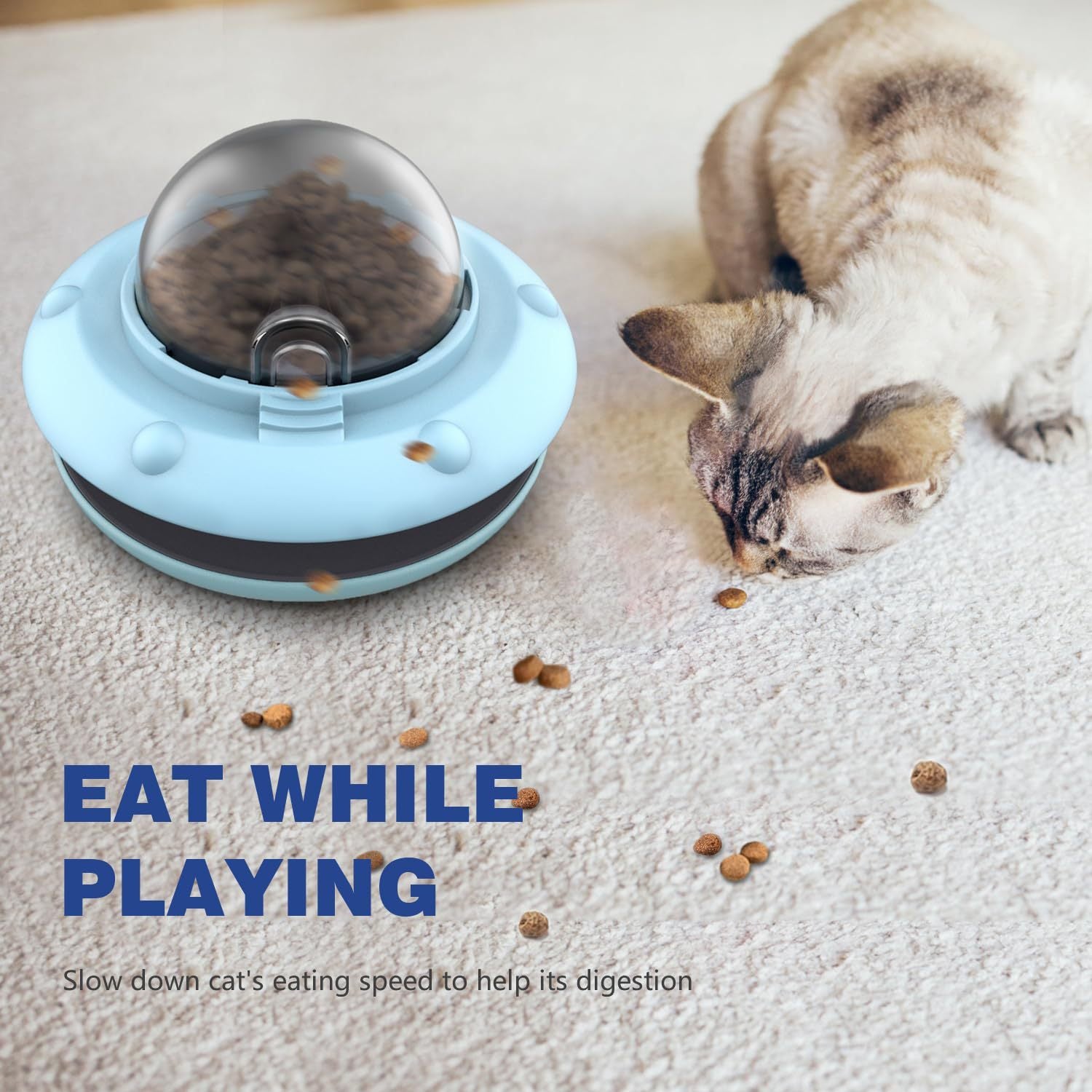 UFO Cat Slow Tableware Two-in-one Intelligent Interactive Puzzle Educational Toy