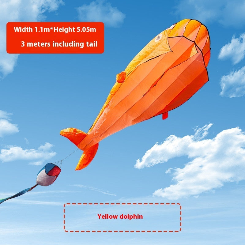 Power Kites Dolphin Whale Kite.