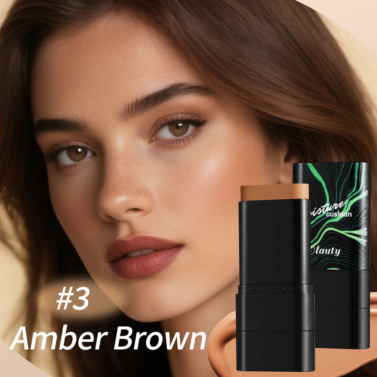 Concealer Waterproof Double-ended Makeup Brush 2-in-1 Stick Foundation - EL CHEG