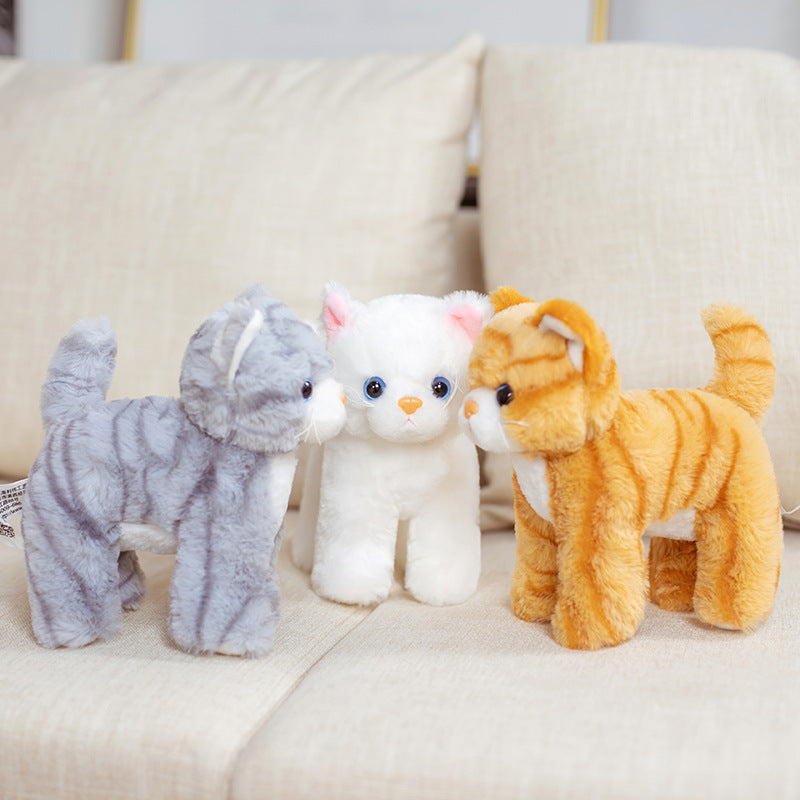 Authentic Plush Toy Cat Small Size Cute.