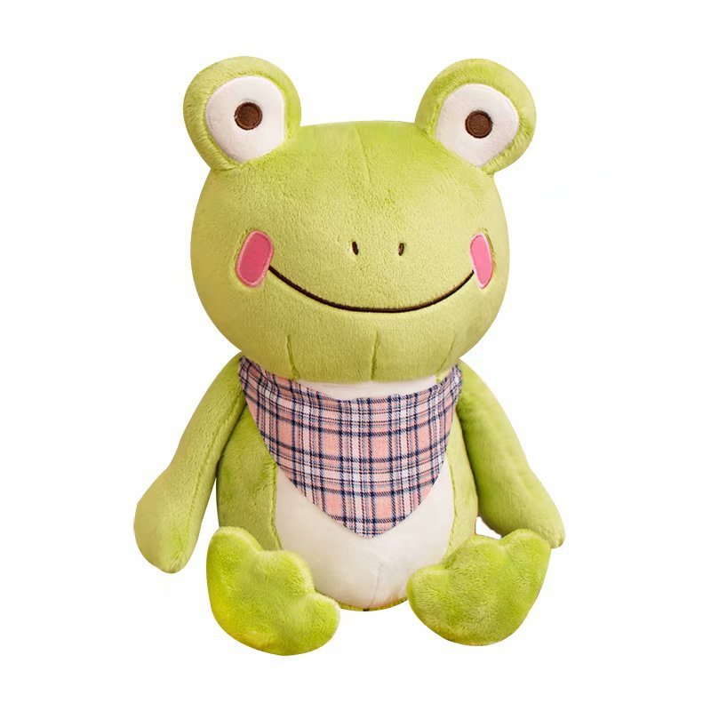 Scarf Frog Doll Cute Little Frog Plush Toy