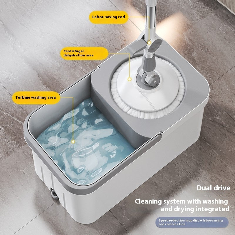 Fashion Large Rotating Mop With Barrel Suit - EL CHEG