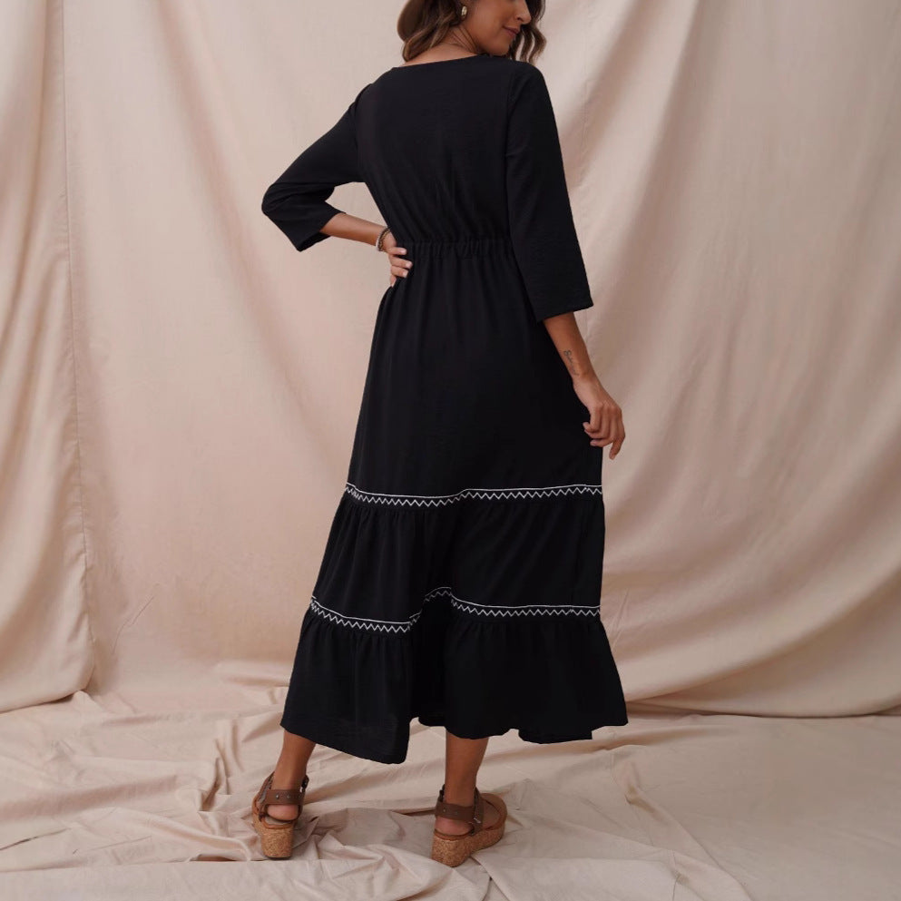 Women's Clothing Dress Bohemian Ethnic Characteristics
