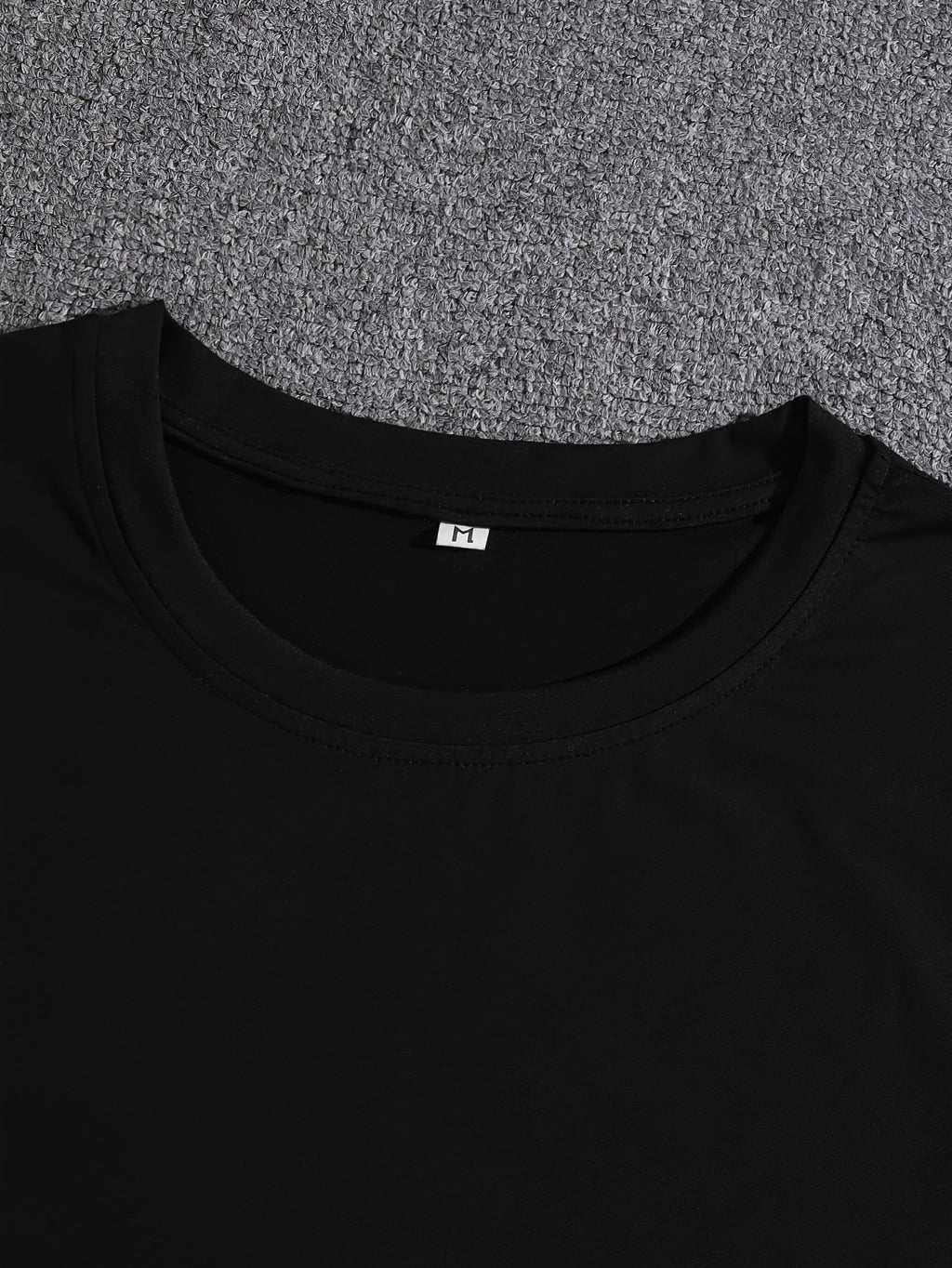 Simple Casual Men's Letter Short Sleeve T-shirt