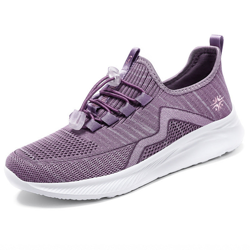 Soft Bottom Light Casual Shoes Middle-aged And Elderly Mom Shoes