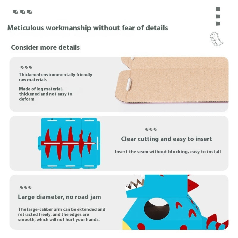 Wear Clothing Kindergarten Performance Props 3-6 Years Old DIY Assembled Parent-child Interaction.