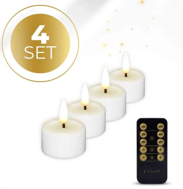 S4 LED Tealight Candles