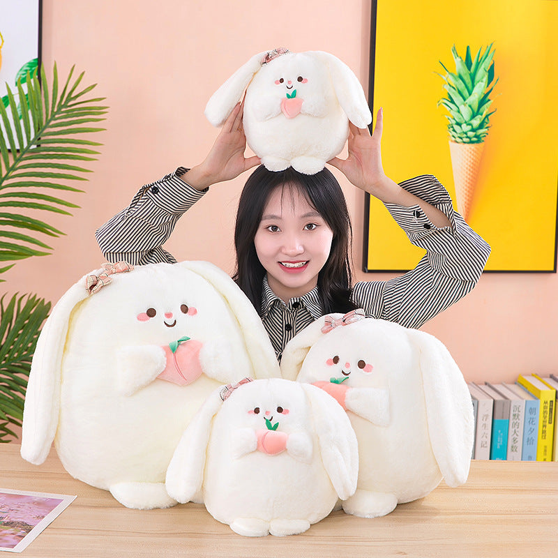 Casual Cute Rabbit Peach Doll Plush Toys.
