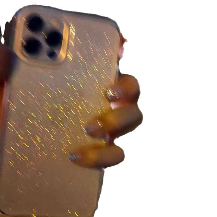 Thin And Glittering Transparent Soft Phone Case