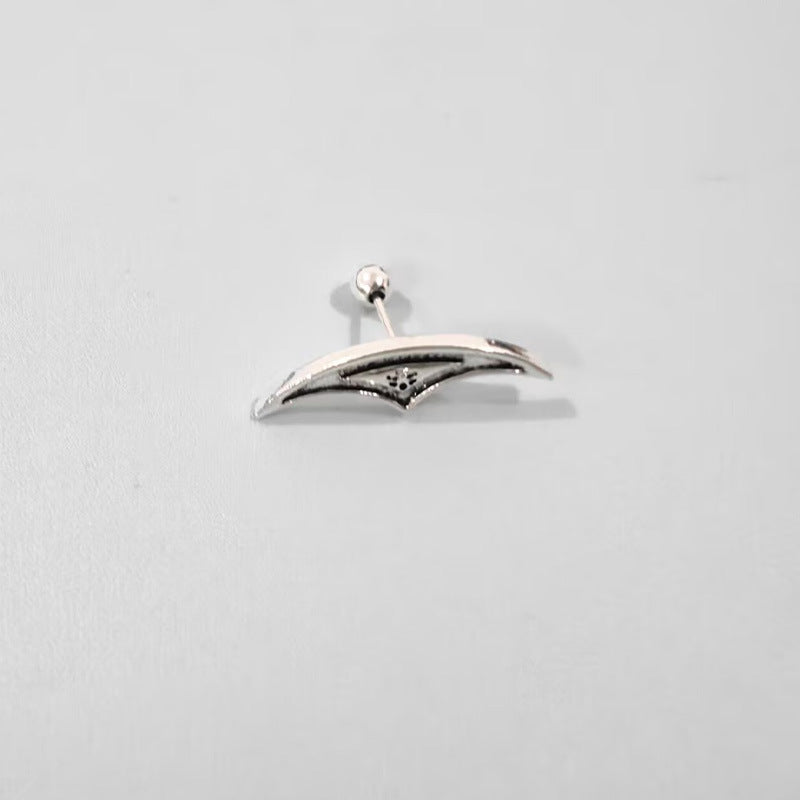 Spider Web Stud Earrings Personality Halloween Horror