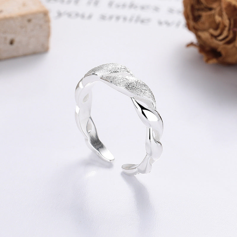 S925 Sterling Silver Personality Trend Net Red Wind