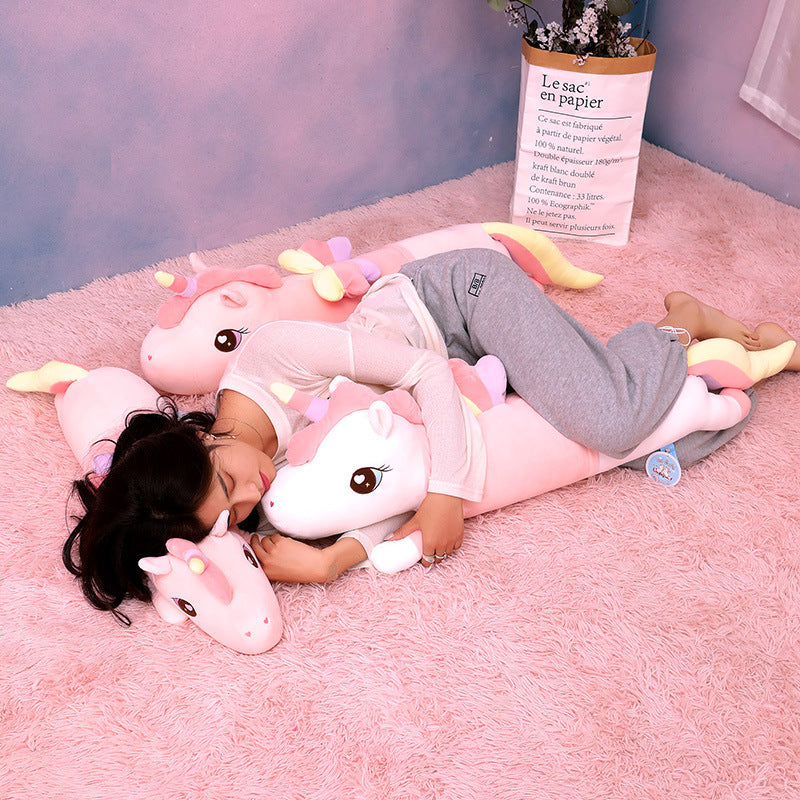 Cute Long Sleeping Pillow Plush Toy.