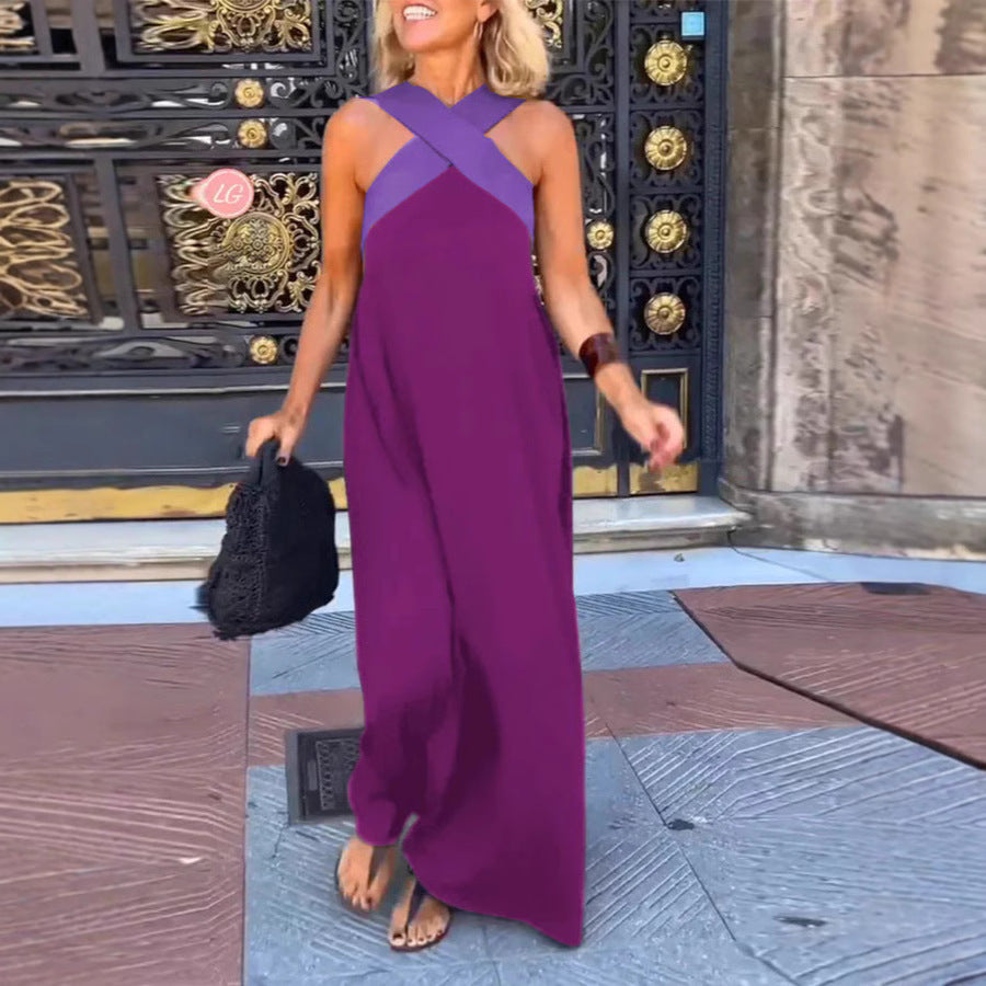 Women's Cross Beauty Back Dress