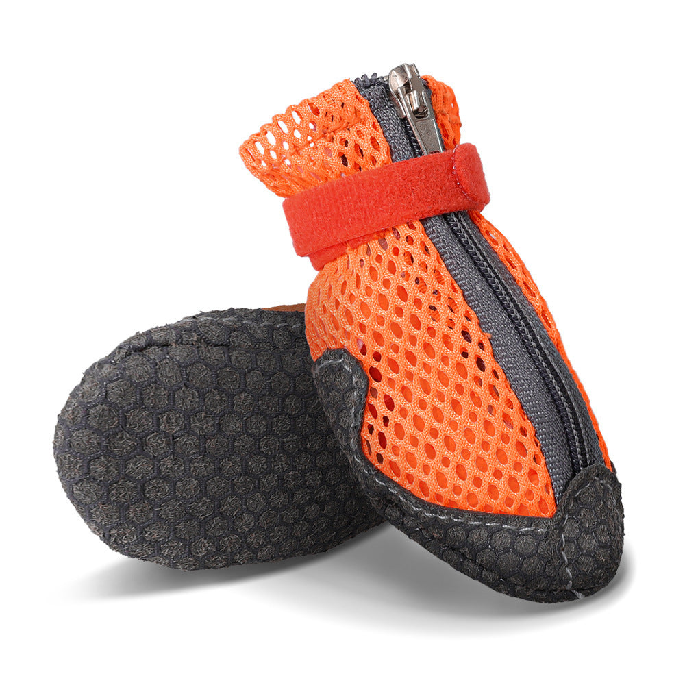 Summer Non-slip Breathable And Wearable Pet Dog Shoes