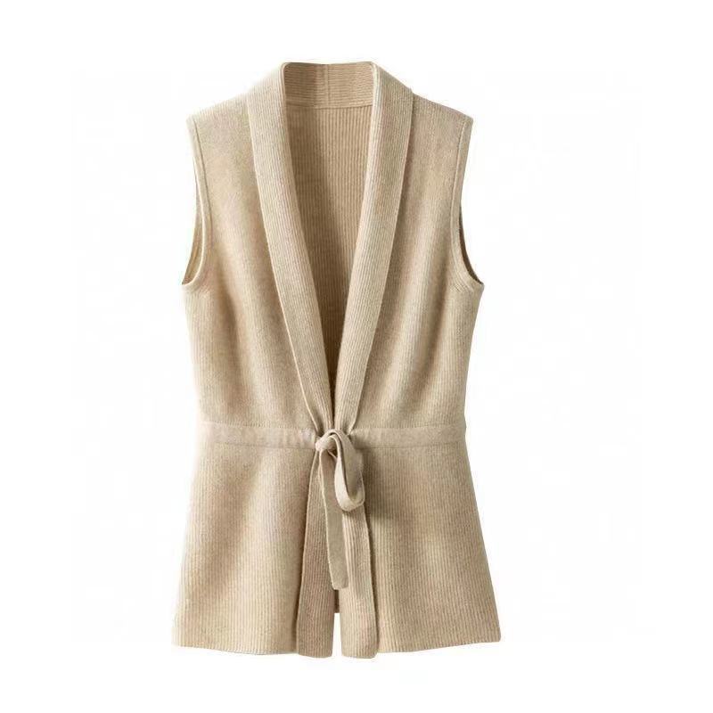 Women's Wool Knitted Vest Autumn