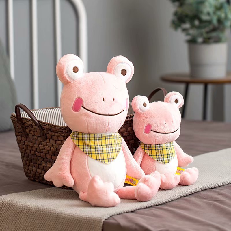 Scarf Frog Doll Cute Little Frog Plush Toy