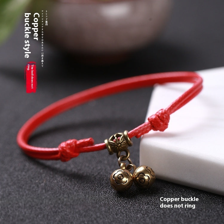 Pet Dog Halter Ling Brass Bell Collar