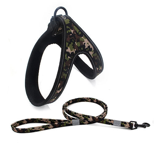 Colorful Dog Leash Dog Walking Rope Small And Medium-sized Dog Explosion-proof Dog Chain - EL CHEG