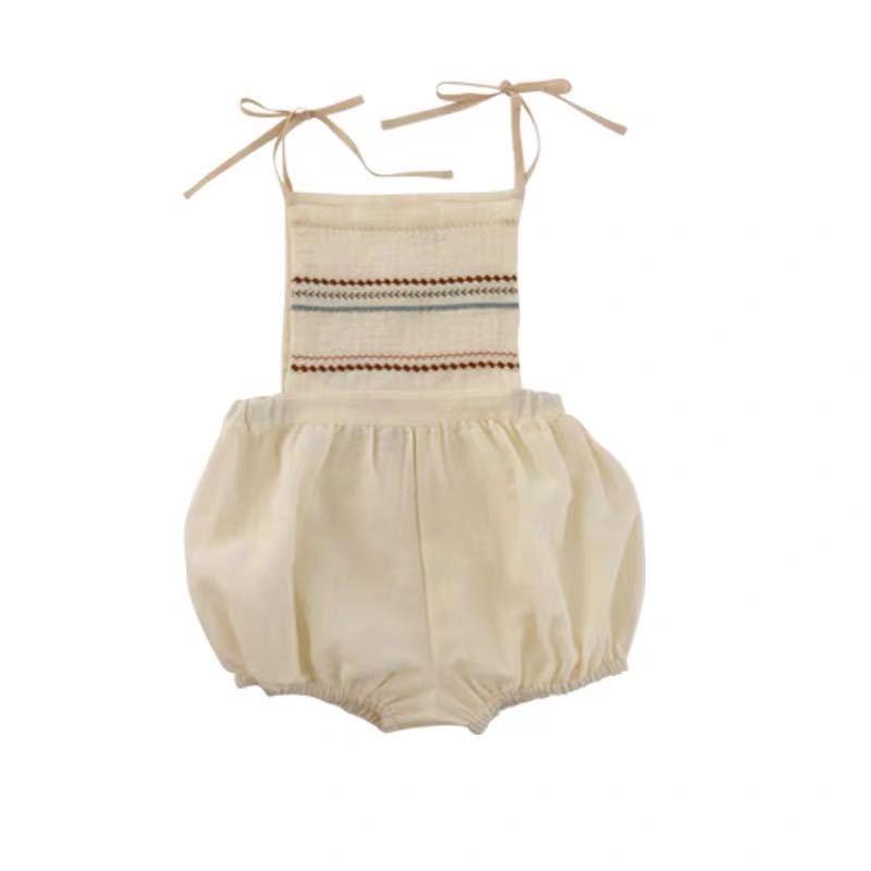 Cotton Linen Cotton Yarn Small Fresh Doll Collar Top
