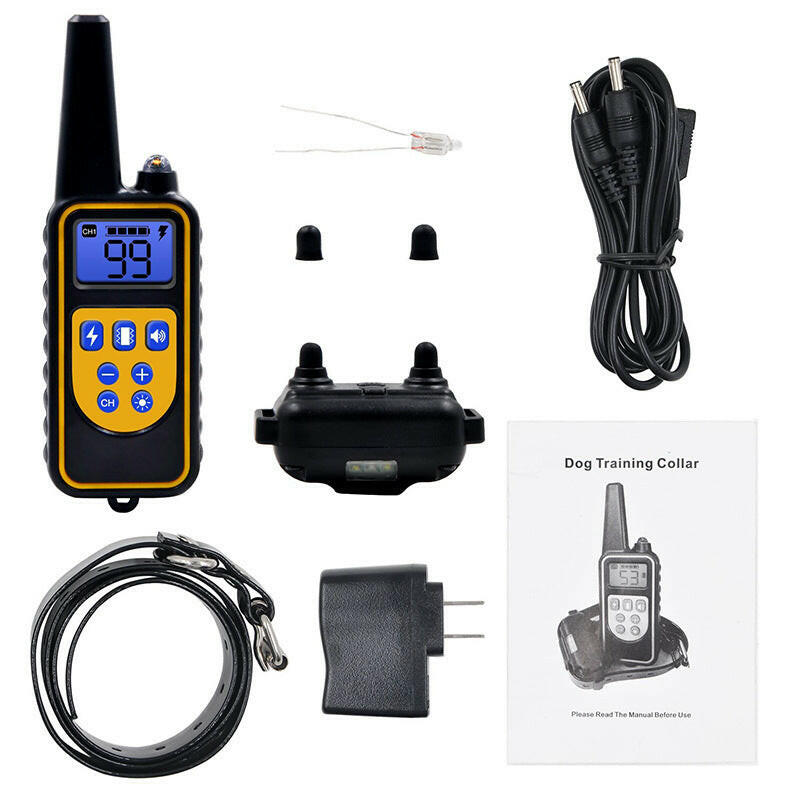 Remote Control Dog Training Device Dog Collar - EL CHEG