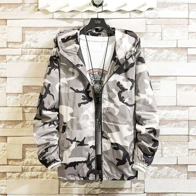 Camouflage Spring And Autumn Men's