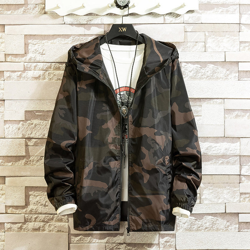Camouflage Spring And Autumn Men's