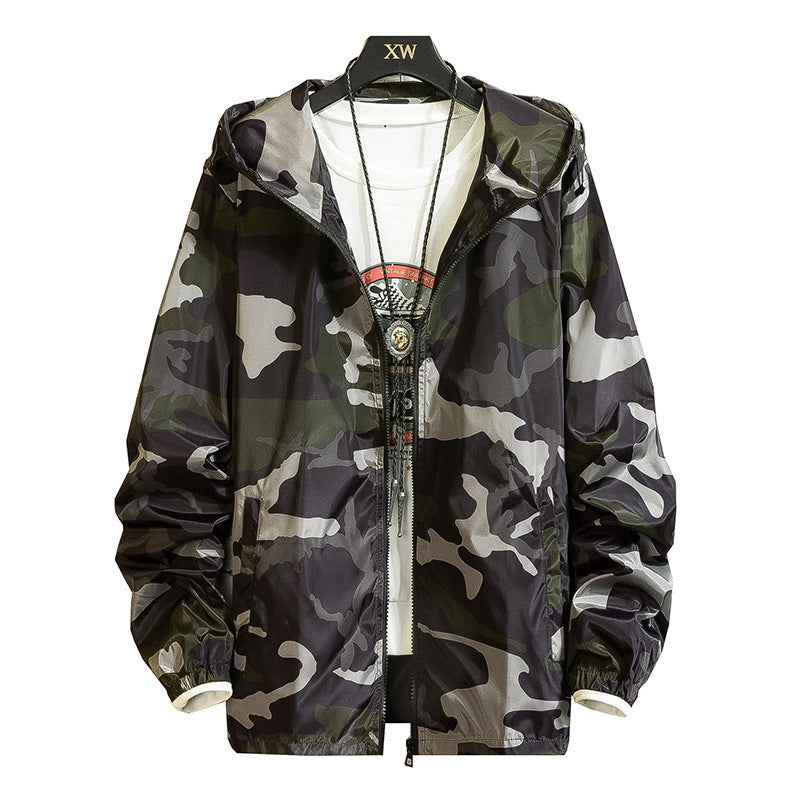 Camouflage Spring And Autumn Men's