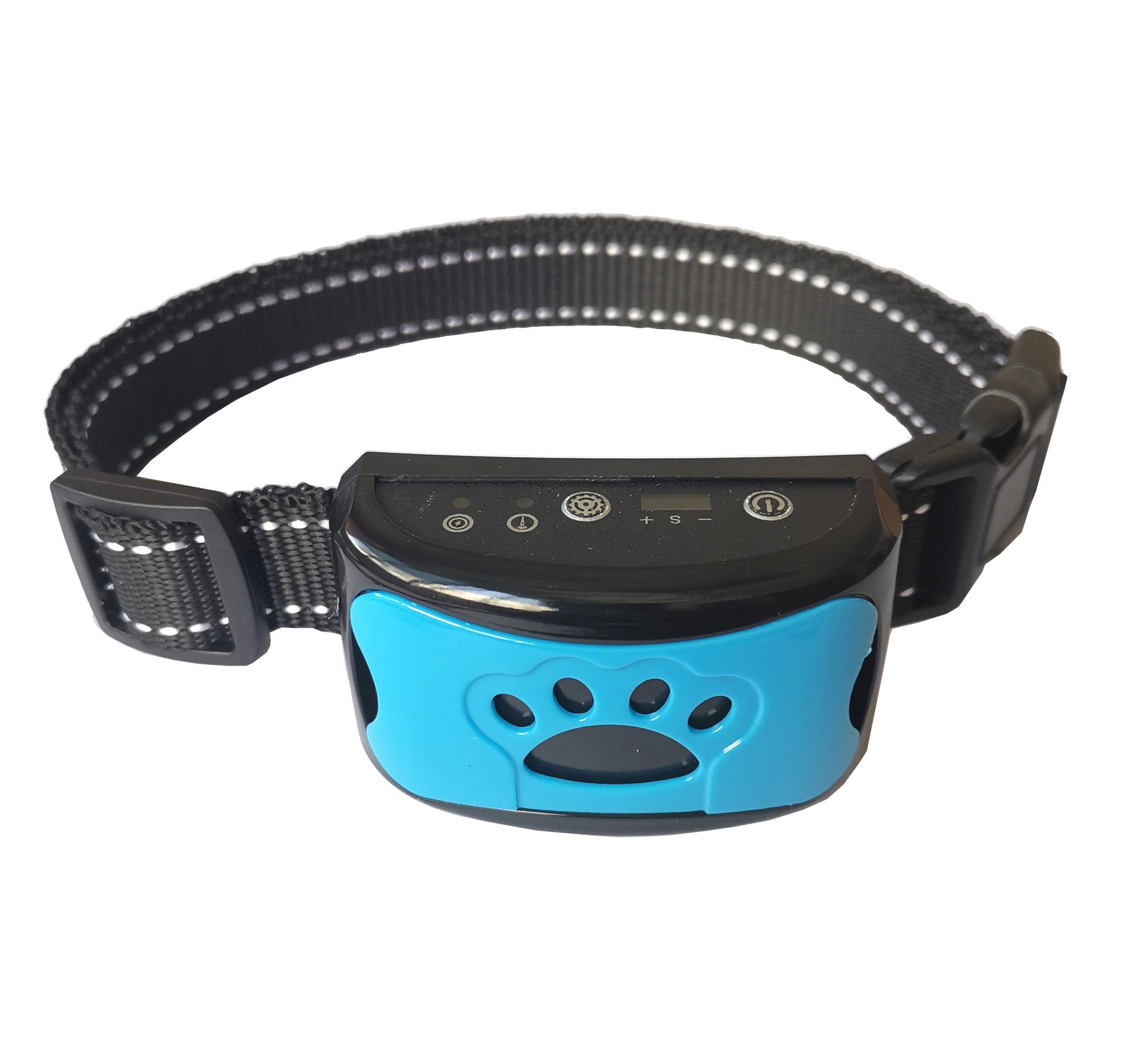 Dog Training Collar Waterproof Electric Pet Remote Control Rechargeable Dogs Trainer Bark Arrester With Shock Vibration Sound - EL CHEG