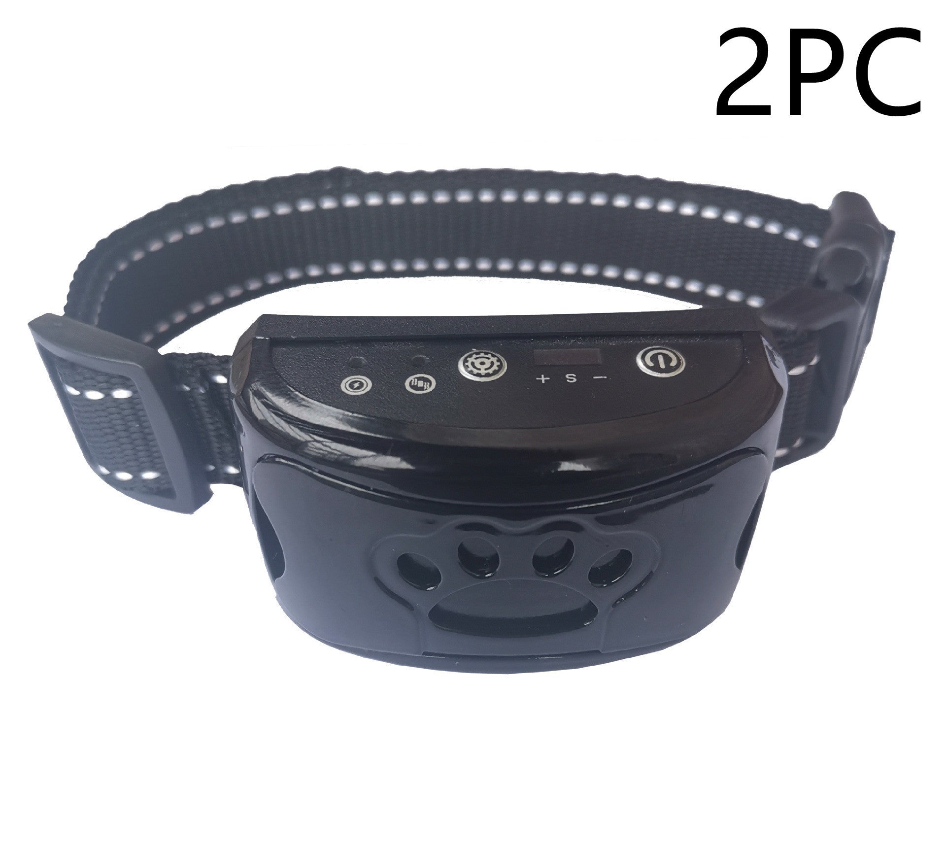 Dog Training Collar Waterproof Electric Pet Remote Control Rechargeable Dogs Trainer Bark Arrester With Shock Vibration Sound - EL CHEG