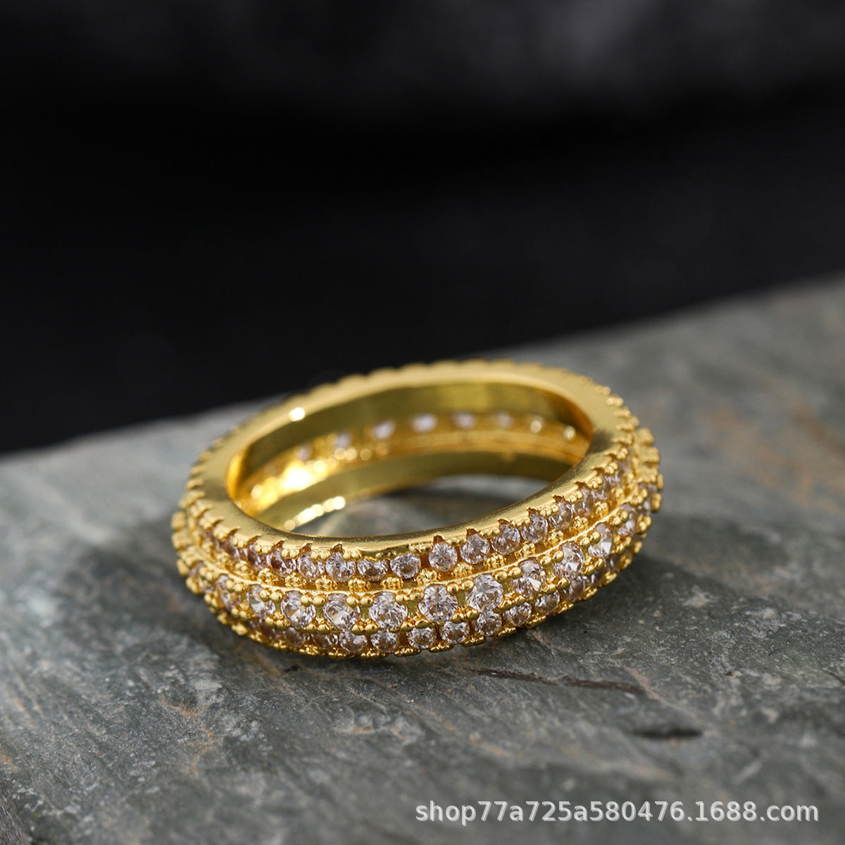 Proposal Engagement Luxury Gang Drill Personalized Ring