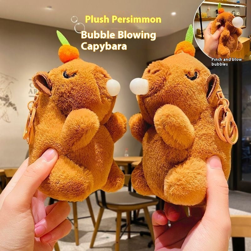 Pendant Cartoon Couple Car Key Ring Cute Doll.