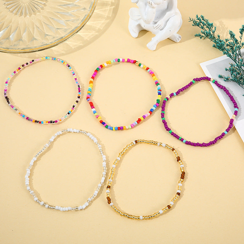 Women's Bohemian Fashion Bracelet Glass Handmade