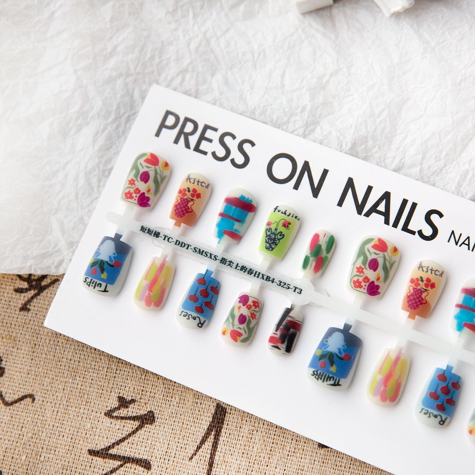 Spring Suede Frosted Seal Nail Art - EL CHEG