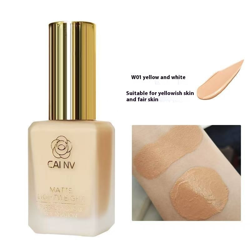 Liquid Foundation Wheat Black Leather White Blend Agent