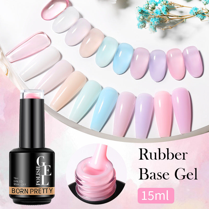 Nail Color Powder Transparent Function Phototherapy Plastic - EL CHEG