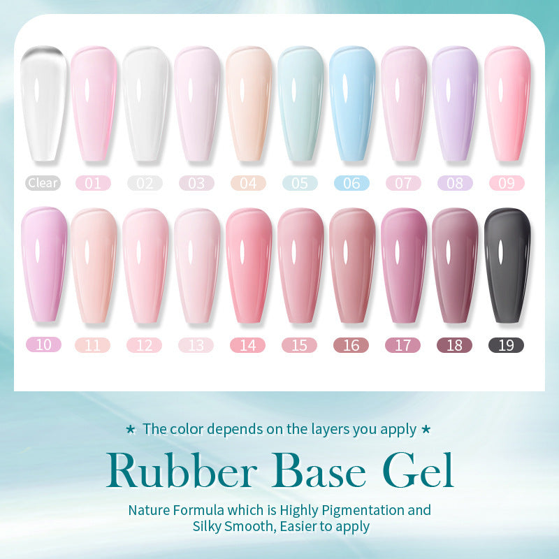 Nail Color Powder Transparent Function Phototherapy Plastic - EL CHEG