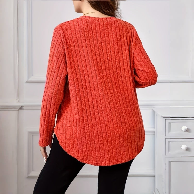 Polyester Fiber Women's Versatile Top