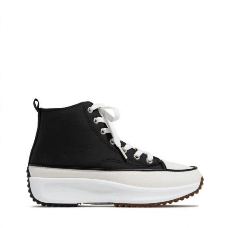 Women's Platform High Top Canvas Shoes