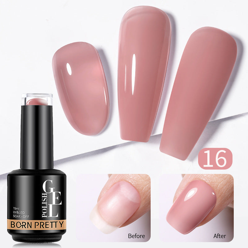 Nail Color Powder Transparent Function Phototherapy Plastic - EL CHEG