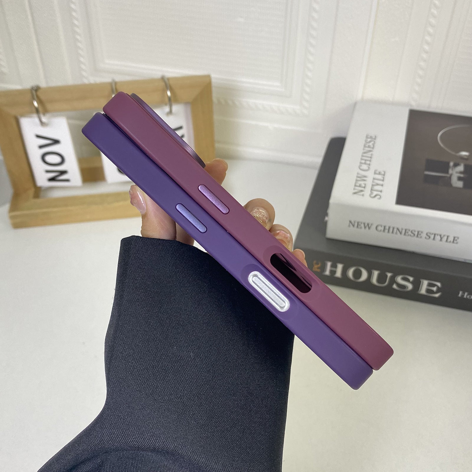 JD Magnetic Matte Phone Case All-inclusive Drop-resistant