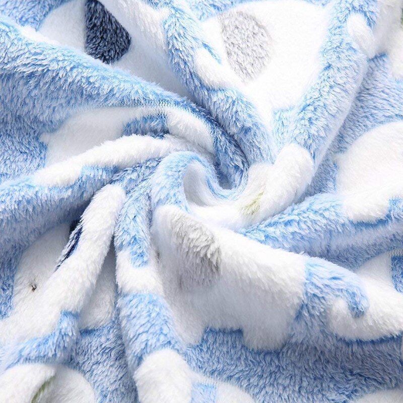 Creative coral fleece padded warm doghouse