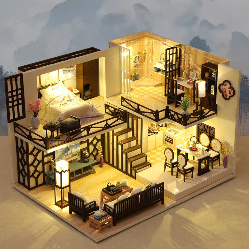 Chinese Style Simple New Chinese Style Cottage Handmade.