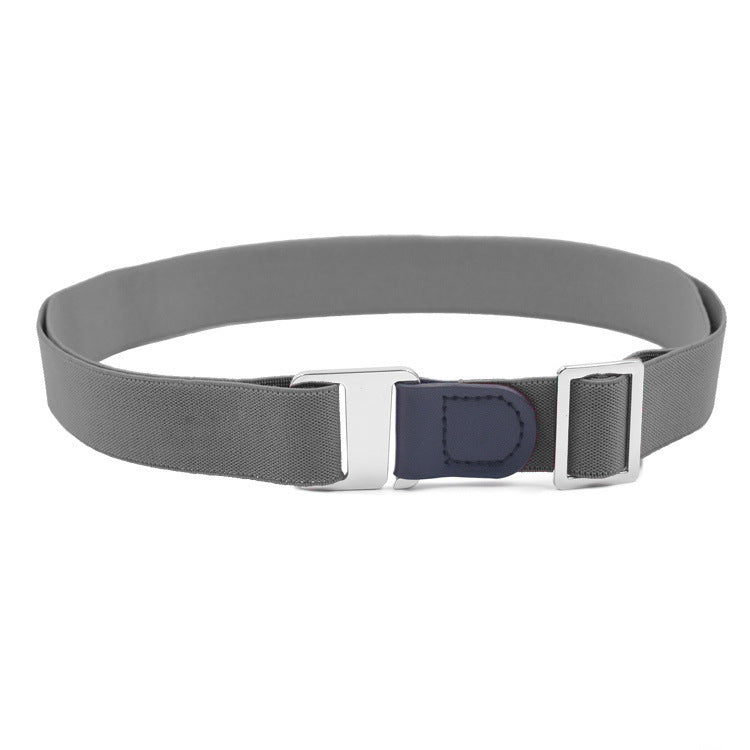 Unisex pants with adjustable belt