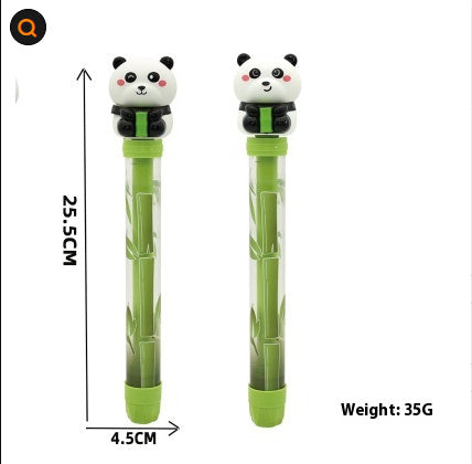 Panda Water Gun Electric Bubble Toy