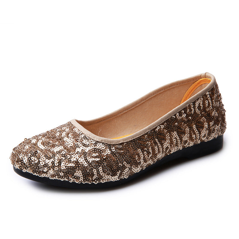 Old Beijing Women's Sequin Shoes Fashion Casual